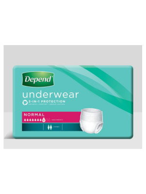 Depend® Unisex Underwear Normal