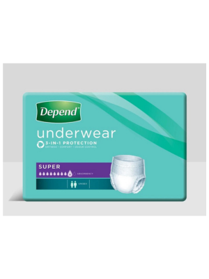 Depend® Unisex Underwear Super