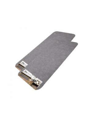 Conni Anti-Slip Floor Mat Long Runner - Grey - 2 PACK