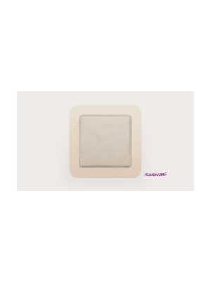 Mepilex Border Ag Antimicrobial all-in-one foam dressing for medium to high exuding wounds 1/3