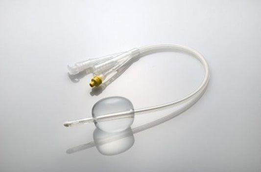 Cliny 3-Way Haematuria Catheter Whistle Tip Male 60cc Silicone 40cm - All Sizes