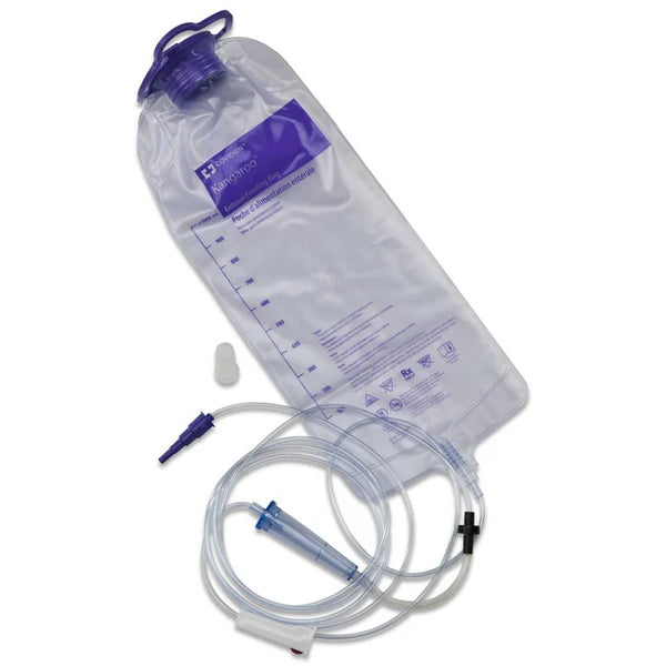 Kangaroo Joey RTH 3-in-1 feed only set with inline medication port (sterile)