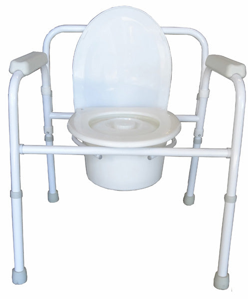 3 in 1 commode with pail foldable