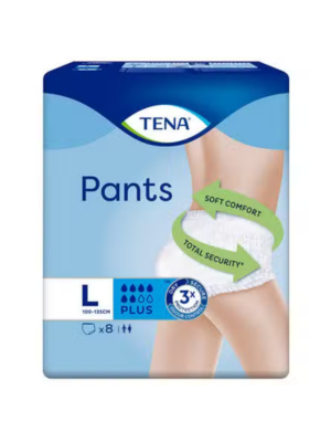 Tena Unisex Plus Pants 6D 8 pack