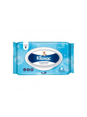 KLEENEX FLUSHABLE WIPES