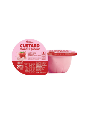 Strawberry Flavoured Custard