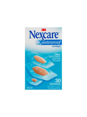 Nexcare™ W/PROOF STRIPS 30 ASSTD