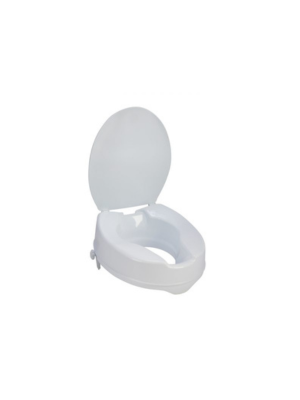 Raised Toilet Seat with lid