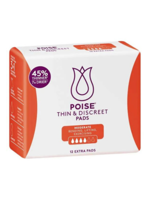 Poise Discreet Pad Extra