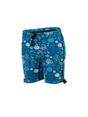 Kids Containment Swim Short - OCEAN BLUE **