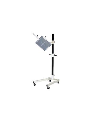 RC Imaging DR Tilt and Rotate Mobile Cassette Holder, V-Base, Holds up to 17 x 17" DR Plates or 18.14kg, With Casters with Lock, Each