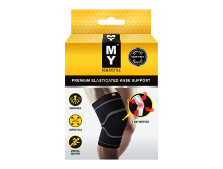 MY PREMIUM ELASTICATED KNEE SUPPORT)