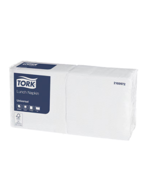 Tork White Lunch Napkin