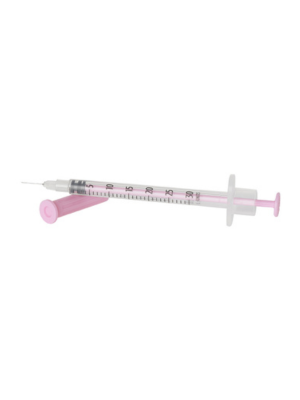 Aesthetic Injection Syringes. Unisharp Syringe with Fixed Needle