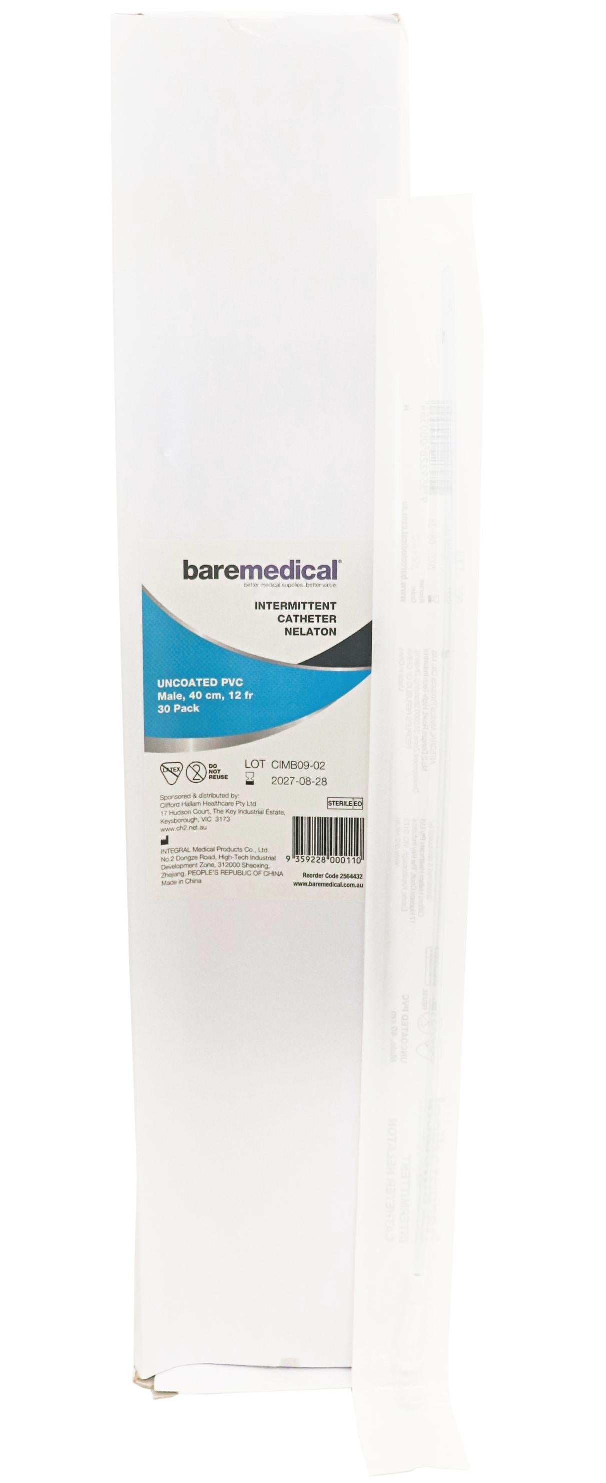 CATHETER MALE 12FR